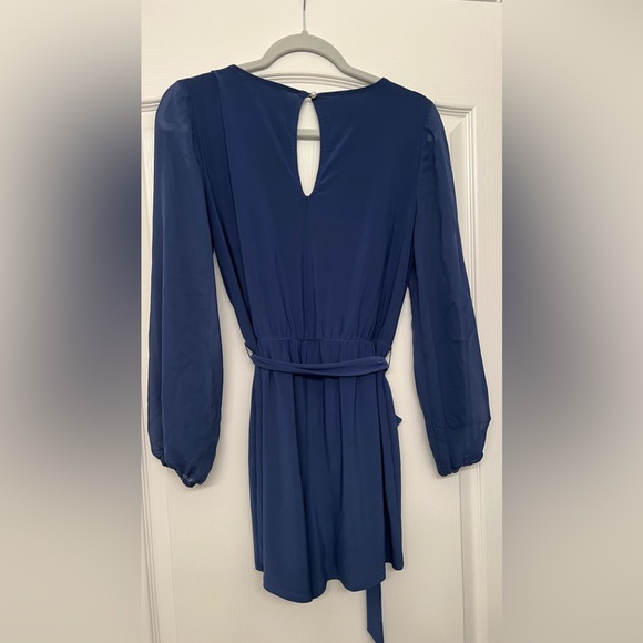 White House Black Market - Blue Romper - Picture 3 of 4